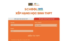 Ra mắt trang SchoolRank xếp hạng học sinh phổ thông toàn quốc