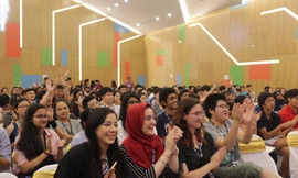 Thí sinh quốc tế tham gia Ha Noi Asia BP 2018