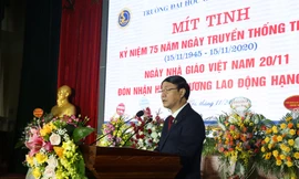Trường đại học Giao thông Vận tải đón nhận Huân chương