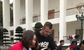 Sinh viên quốc tế với không khí Tết truyền thống của Việt Nam