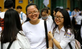 Thí sinh đã hoàn thành ngày thi đầu tiên