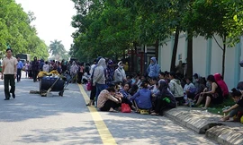 Thanh Hóa: Hàng nghìn công nhân ngừng việc tập thể