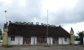 Đình làng Phúc Điền xuống cấp nhiều năm