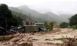 Lũ lớn lại đổ về Mường Lát, một phụ nữ mất tích