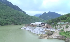 Vị trí lấn chiếm sông Mã trước khi tháo dỡ