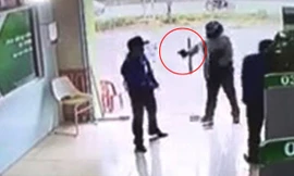 Hiện trường xảy ra vụ việc