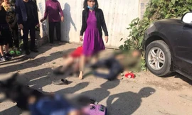 Hiện trường vụ tai nạn