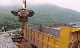 Hiện trường tháo dỡ