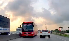 Tước giấy phép tài xế xe khách đi ngược chiều trên quốc lộ 1A