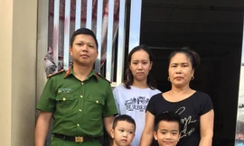 Anh Thịnh cùng người thân 2 cháu nhỏ được cứu sống