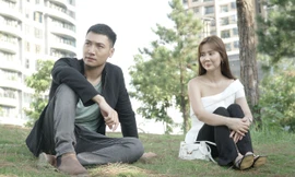 Mạnh Trường và Huyền Lizzie trong "Hồ sơ cá sấu"