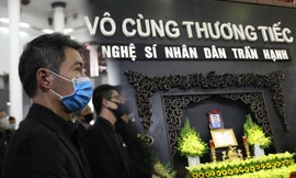 NSND Công Lý, Trung Hiếu và các thế hệ nghệ sĩ tiễn biệt NSND Trần Hạnh