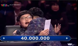 Bi "béo" giúp bố ở câu quyết định với mức thưởng 40 triệu đồng