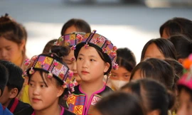 Niềm vui của thầy trò trường dân tộc bán trú trên rẻo cao Mèo Vạc