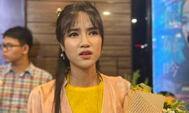 Anh Đào dành mấy tháng tập viết chữ Nôm để vào vai bà Đoàn Thị Điểm