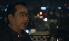 Mai Hồng Vũ (Việt Anh) ra sức nịnh chủ tịch Trần Nghĩa (NSND Hoàng Dũng)