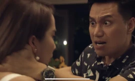 Mai Hồng Vũ (Việt Anh) tức giận bóp cổ Quỳnh Trinh