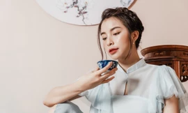 Diễn viên Trần Vân bớt vẻ "trẻ con"
