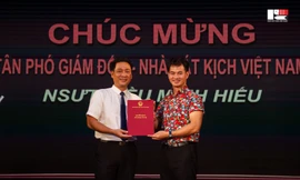 NSƯT Kiều Minh Hiếu được bổ nhiệm là Phó Giám đốc Nhà hát Kịch Việt Nam