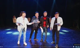 Hậu trường nghệ sĩ tập luyện Táo quân 2021