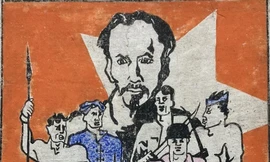 Những bức họa đặc biệt của lớp họa sĩ khoác ba lô ra trận