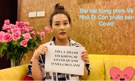 Bảo Thanh hát ca khúc phim "Về nhà đi con" phiên bản chống COVID-19