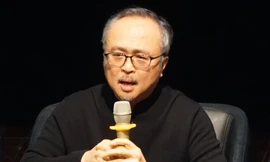 NSND Đặng Thái Sơn nhớ về bố. Ảnh: Nguyên Khánh