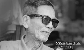 Lễ tang NSND Trần Hạnh diễn ra sáng 6/3 tại Nhà tang lễ số 5 Trần Thánh Tông