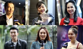 Dàn nghệ sỹ chúc Tết độc giả báo Tiền Phong