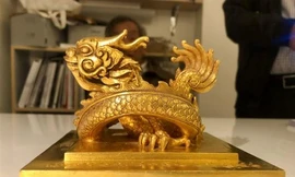 Đang hoàn tất thủ tục hồi hương ấn vàng triều Nguyễn
