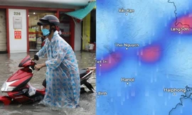 Mưa lớn diện rộng ở miền Bắc bao giờ mới chấm dứt?