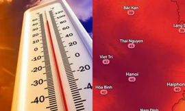 Hà Nội nóng đỉnh điểm trong ngày 8/5, dự báo chạm ngưỡng 46 độ C