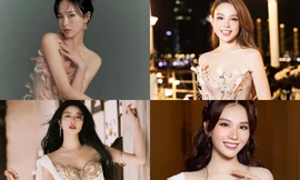 Từ Nhược Hàm mặc váy đụng hàng "chị đẹp" Huyền Baby, ai cuốn hút hơn?