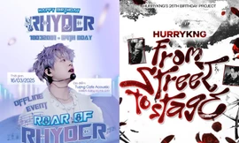 Roar of RHYDER và From Street To Stage: Project mừng sinh nhật Rhyder, HURRYKNG