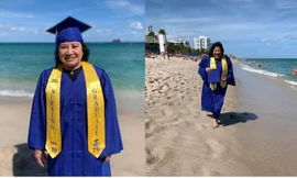 Tuổi tác chỉ là con số: Hóa ra nụ cười của mẹ trong lễ phục tốt nghiệp lại đẹp đến thế!