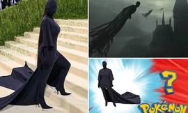 Đại hội ảnh chế Met Gala 2021: Kim Kardashian mang trend "bóng đêm" phủ sóng mạng xã hội