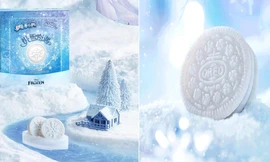 Xoay bánh, nếm kem, chấm sữa và đóng băng cả thế giới với Oreo phiên bản bông tuyết Frozen
