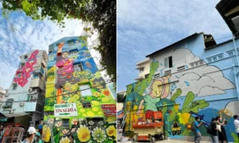 Saigon Urban Arts 2021: Dự án nghệ thuật đường phố với những nét vẽ sáng tạo đầy bất ngờ