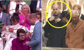 Hoa hậu Priyanka Chopra sửa khăn để phớt lờ William - Kate: "Copy” hành động của William?