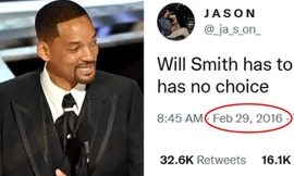 Không ngờ đã có người “tiên tri” chính xác việc Will Smith đụng độ Chris Rock từ năm 2016