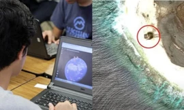 Xem Google Earth, một người thấy “vật thể lạ” trên hòn đảo xa xôi, tin đó là đĩa bay rơi