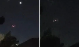 “Đĩa bay” bí ẩn có hình lập phương đứng yên giữa bầu trời, chưa thể giải thích