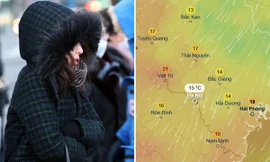 Miền Bắc sắp đón đợt lạnh cuối mùa, Hà Nội có thể giảm 20 độ C trong 12 tiếng