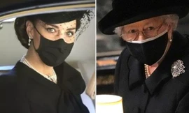 “Sinh ra để làm Hoàng hậu”: Kate được khen vì cách cư xử trong tang lễ Hoàng thân Philip