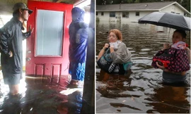 Video nước dâng chóng mặt do bão Idalia đổ bộ ở Mỹ, cuốn trôi cả ngôi nhà