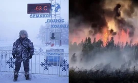 Nhiều người lo ngại về hỏa hoạn không ngừng ở ngôi làng lạnh -60 độ C, chuyên gia nói gì?