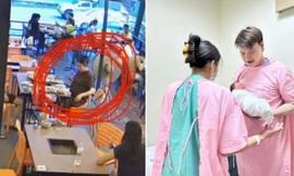 Đang ăn ở nhà hàng thì bất ngờ chuyển dạ, bà bầu có phản ứng khiến chủ quán ngỡ ngàng