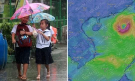 Vùng áp thấp đã hình thành gần Philippines, có khả năng đi vào Biển Đông không?