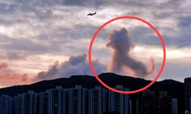 Đám mây hình chú chó xuất hiện ở Hong Kong giữa đợt nóng kỷ lục là hiện tượng gì?