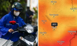 Không khí lạnh sắp về, dự báo ngày mai Hà Nội có thể giảm gần 10 độ C kèm mưa to